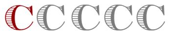 Graftik der Bewerbung dargestellt durch als fünf horizontale "C". Das erste "C" von links ist rot. Die andere vier "C" sind grau.